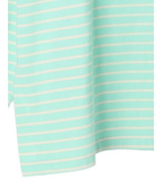 earth music&ecology トリカラーボーダーロンＴＥＥ Mint Green