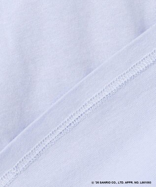 ANY KIDS 【シナモロール×ANY KIDS】アップリケ 長袖Tシャツ サックスブルー