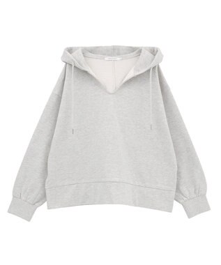 AMERICAN HOLIC スキッパー裏毛パーカー Oatmeal