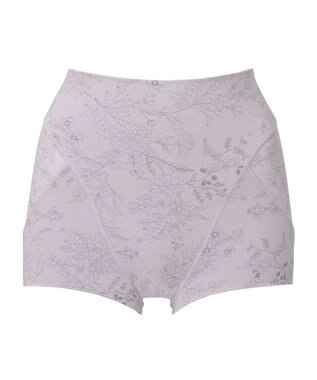 BRADELIS New York 【Yukine inc. 】ゆきねえ365綿混モアらくすっぽりショーツ23 フラワーモーヴ