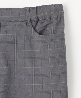 ANY 【ストレッチ/ガードル効果/裏起毛/ウエストゴム】大人の7daysウォームタッチパンツ チェック