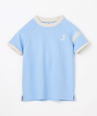 J.PRESS KIDS 【吸水速乾】【140-170cm】ポンチローマ ラグランＴシャツ サックスブルー系