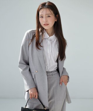 ANY SIS 【BAILA5月号掲載】スマートビューティストレッチテーラード ジャケット