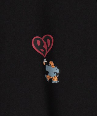 WEGO 【ユニセックス着用ITEM】別注ベンデイビスプランプロゴT（LS） ブラック