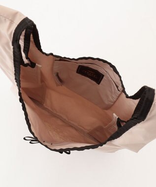 TOCCA 【WEB＆一部店舗限定】【折り畳み収納可能】POINT OF RIBBON ECOBAG エコバッグ ベージュ系