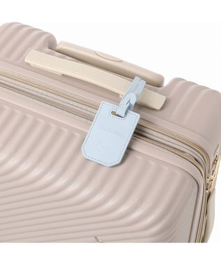ACE BAGS & LUGGAGE 【雑誌掲載】 HaNT×Jewelna Rose コラボ スーツケース Mサイズ 06822 ハント ジュエルナローズ ショコラクリーム