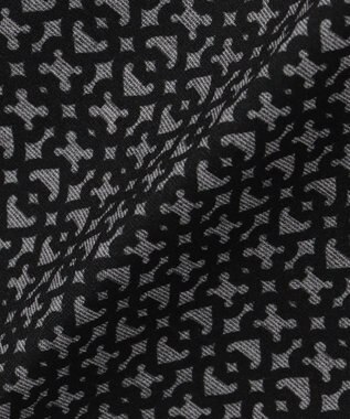 23区GOLF 【MEN】裏起毛ジャージーパンツ ストレッチ モノグラム 上品スタイル ブラック系5