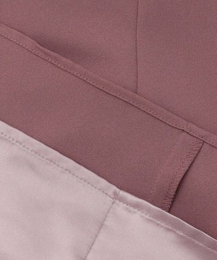 ANY SIS 【Lily Calin】レーススリーブタック ドレス モカピンク