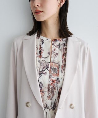 YECCA VECCA ダブルブレストジャケット Light Beige