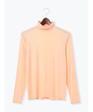 Te chichi 吸湿発熱タートルネックカットソー《2025winter catalog item》 オレンジ