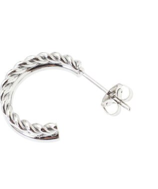 Green Parks ・ＨＡＬＦ　ＴＩＭＥサージカルサークルピアス Silver