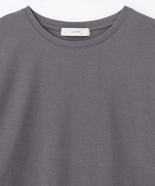 ANY 【UVケア】ビューティベーシックロングＴシャツ チャコール