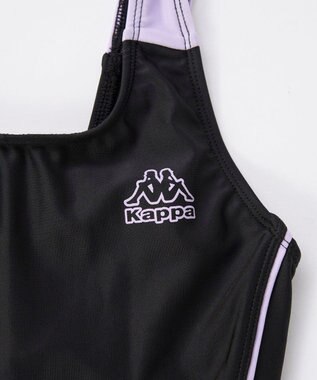 OP／FILA 【Kappa】スクール水着+Tシャツ付き　２点セット水着 パープル