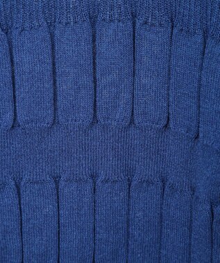 Green Parks プリーツニットカーディガン Blue