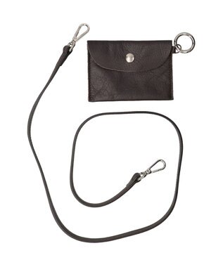 INTER-CHAUSSURES 【MARCO MASI】ポーチ付きフェイクファーバッグ マルチ