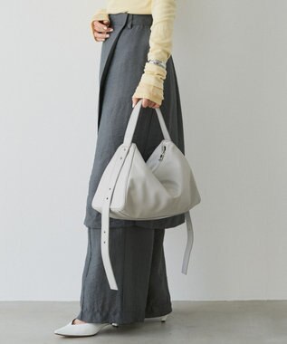 russet トライアングルショルダーバッグ(CE-1675) L.Gray