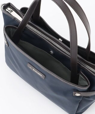 LA BAGAGERIE 【撥水ナイロン】ベーシック2WAYミニトート ネイビー