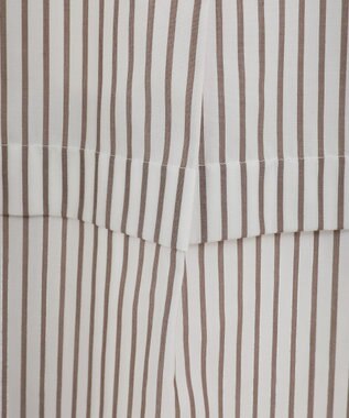 Green Parks ラメストライプタックシャツチュニック Off White