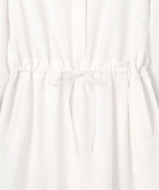 #Newans スクエアネックジャンプスーツ ホワイト