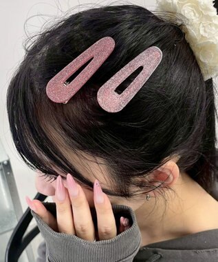 WEGO Lアクリルラメクリップ