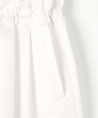 #Newans スクエアネックジャンプスーツ ホワイト