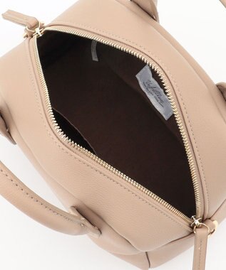 UNBILLION cachecache / WEB限定2wayラウンドミニボストンバッグ ベージュ