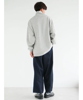 CRAFT STANDARD BOUTIQUE 【男女兼用】裏起毛タートルスウェット Gray Mixture