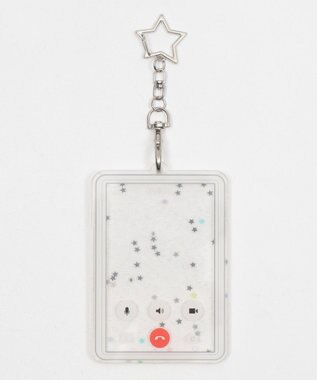 WEGO 【推し活＆痛バ】クリアカードホルダーキーホルダー 柄1