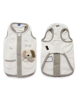PET PARADISE ペットパラダイス サーモキープ 背中開きタンクトップ 《ワンちゃん》 小型犬 ホワイト