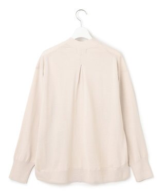 J.PRESS YORK STREET 【WOMEN】シアーカーディガン ライトグレー系