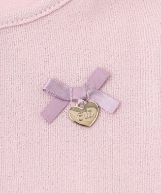 ANY KIDS 接触冷感 UVケア カーディガン ラベンダー