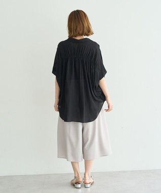 YECCA VECCA 【UVカット】ガウチョパンツ Light Gray