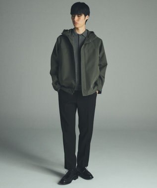 UNFILO MENS 【男女兼用】ソフトサーモ アンチピリングニット ポロ チャコール