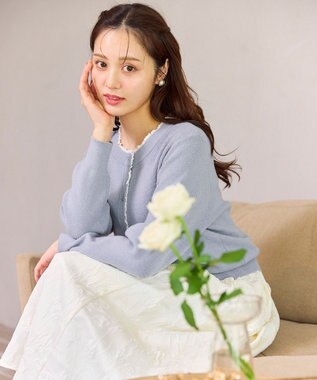 Feroux 【先行予約】ジャガードキャミ ワンピース アイボリー系