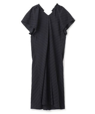 BEIGE， VIVIENNE / Vネックワンピース Black