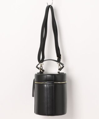 style code [Lyrss/リルス] イタリア製牛トコ皮 CITYエシカルレザースマート ショルダーポケット ブラック