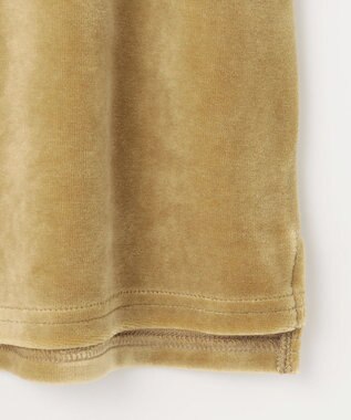 23区 L 【SLOW/一部店舗限定】半袖 ベロア TEE イエロー系