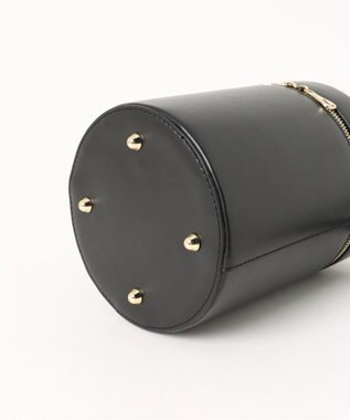 style code [Lyrss/リルス] イタリア製牛トコ皮 CITYエシカルレザースマート ショルダーポケット ブラック