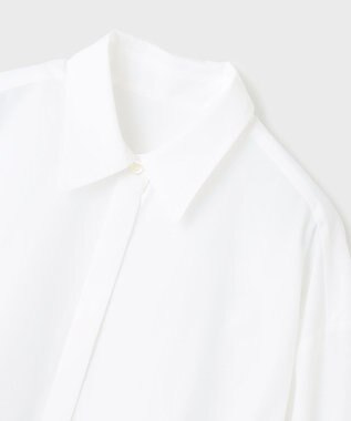 GRACE CONTINENTAL 2WAYシャツブラウス ホワイト