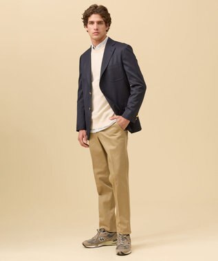 J.PRESS MEN “最初の一着“に選ばれる理由【 1st BLAZER】ウールポリエステル ライトギャバ ブレザー / 3B / New Authentic-Fit ネイビー系