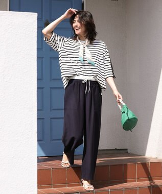 Green Parks 今年っぽチュールドッキングプルオーバー Border