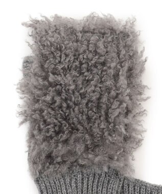 UNFILO フェイクファー グローブ グレーシャギー