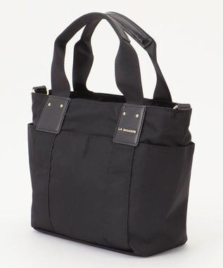 LA BAGAGERIE 2WAYナイロンミニトート ブラック