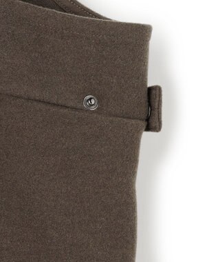 J.PRESS YORK STREET 【WOMEN】ウールライクジャージー オーバーオール ブラウン系