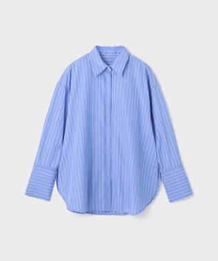 GRACE CONTINENTAL 2WAYシャツブラウス ストライプ