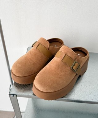 WEGO ベルトデザインサボ キャメル