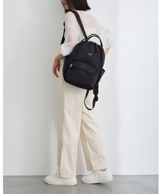 MioFIRANO はっ水軽量ナイロンオーバルハンドルリュック　FIRANO フィラノ BLACK