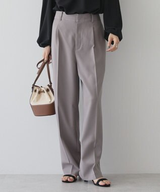 AMERICAN HOLIC 美・美・美ワイドパンツ Gray Beige