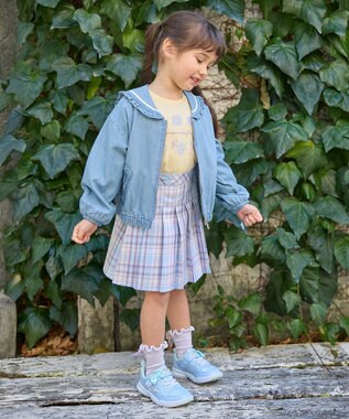 ANY KIDS セーラーカラーブルゾン ブルー