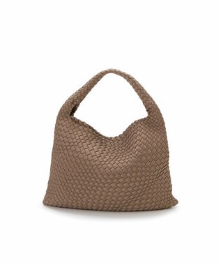 TOPKAPI 【TREASURE TOPKAPI】ネオプレン イントレチャート ワンハンドル ショルダー バッグ グレージュ